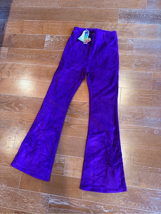 Hammies Pants - Women’s Purple Corduroy Flare Pants! 💜